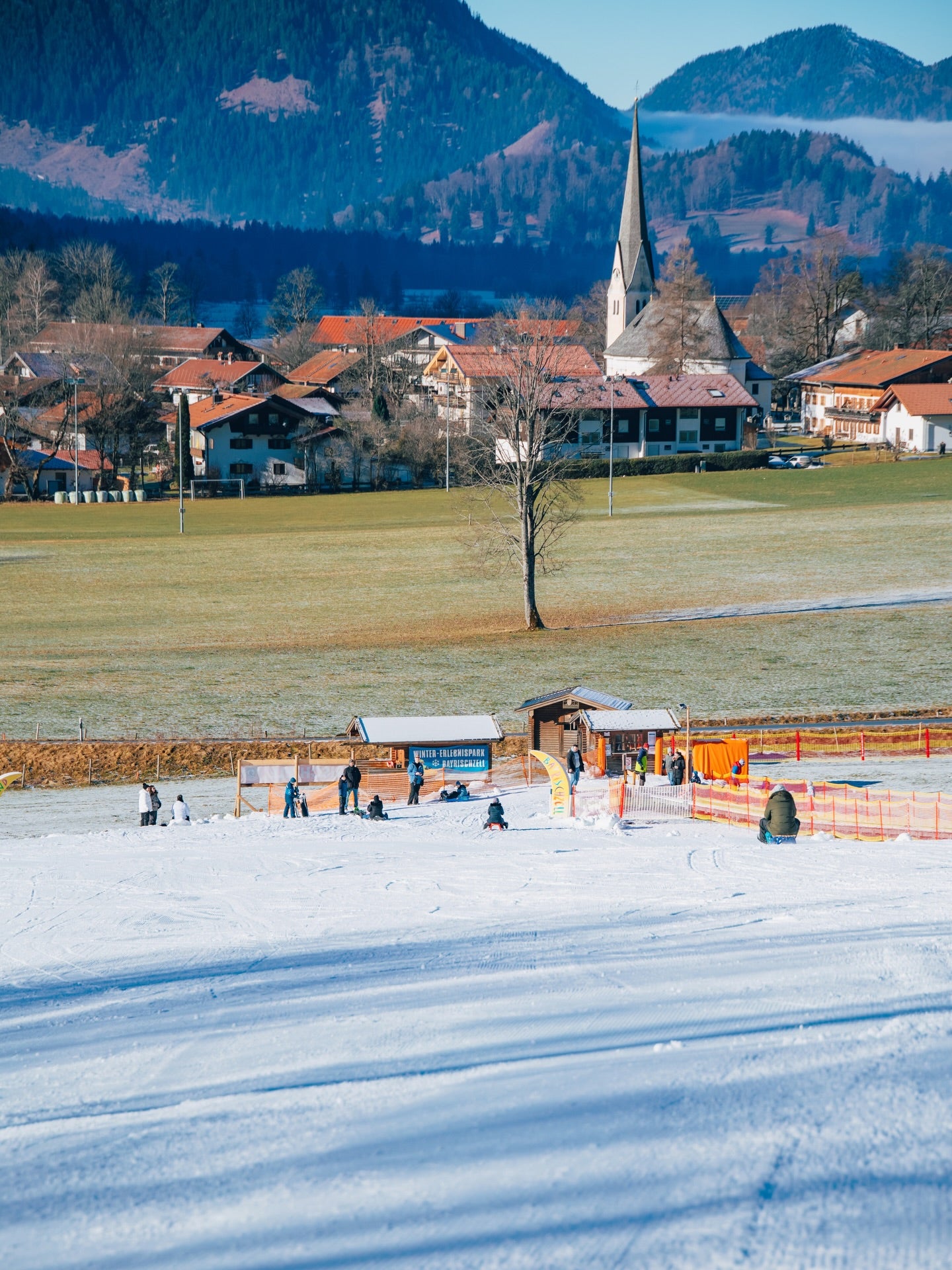 Rodeln im Winter-Erlebnispark Tannerfeld