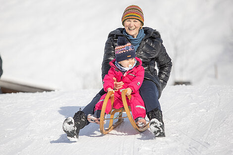 Rodeln im Winter-Erlebnispark Tannerfeld