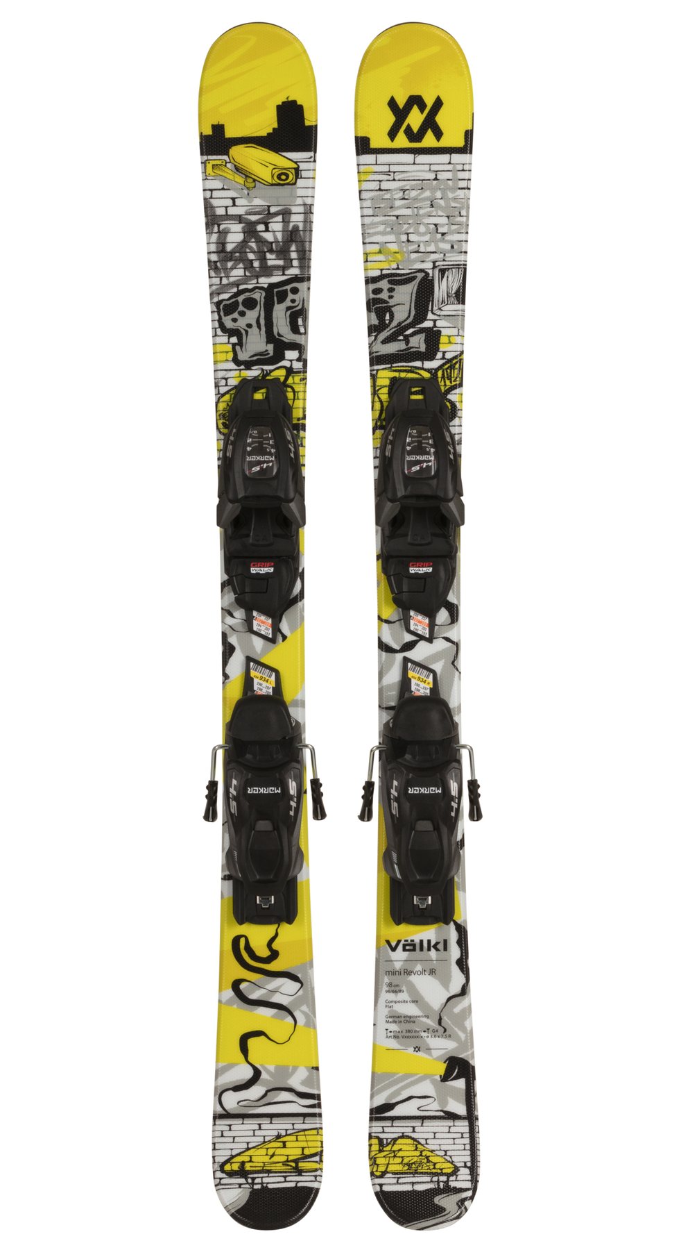 Völkl Mini Revolt Junior inkl. Marker 4.5 vMotion Jr – Vorsaison – Bild 1